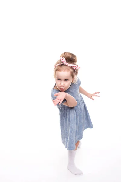 Little girl posing. — Stock Photo, Image