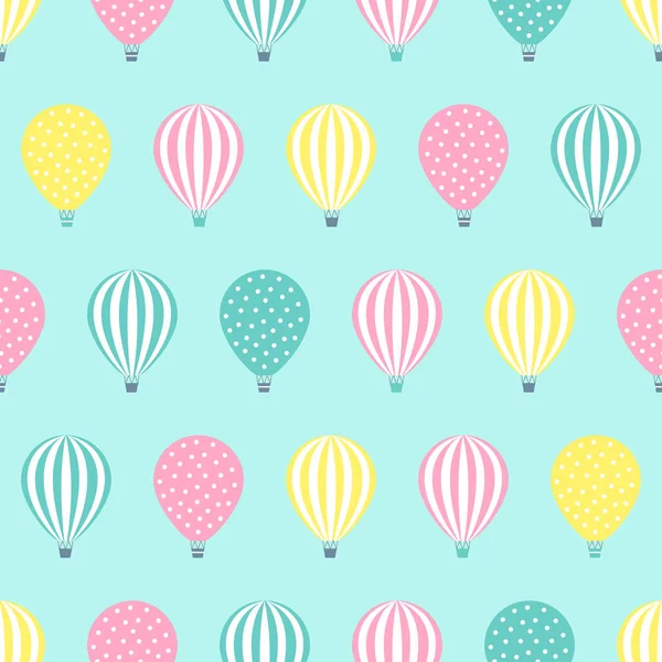 Sıcak hava balon seamless modeli