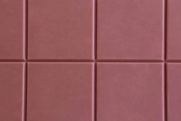 Крупным Планом Вкусный Розовый Шоколад Фона — стоковое фото