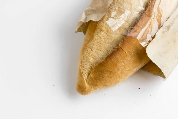 Close Shot Delicious Freshly Baked Bread White — Stock Photo, Image
