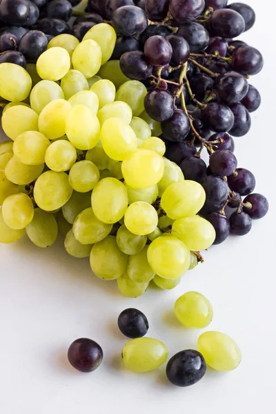 Close Shot Delicious Ripe Grapes White — 스톡 사진