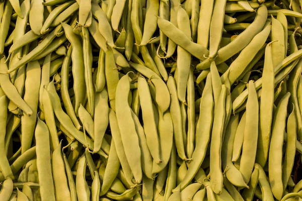 成熟したエンドウ豆の鞘の完全なフレームショット — ストック写真