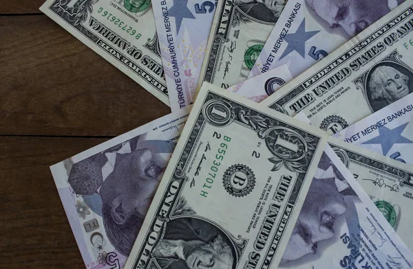 close-up shot of dollar bills for background