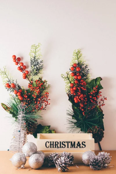 Ökseotu kutusuyla Xmas