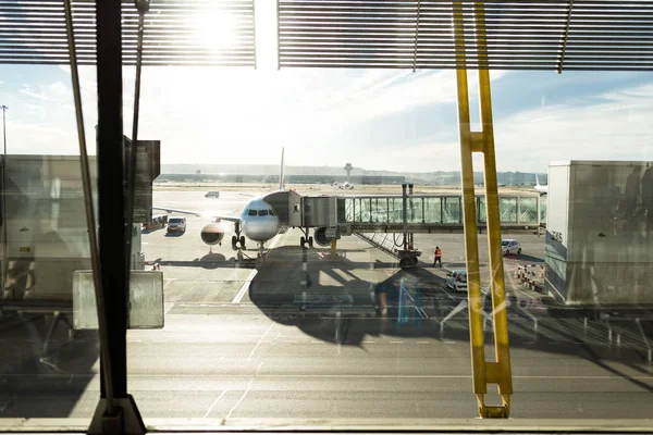 Flughafen Madrid Adolfo Suarez — Stockfoto