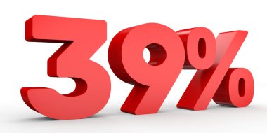 Thirty nine percent off. Discount 39 %.