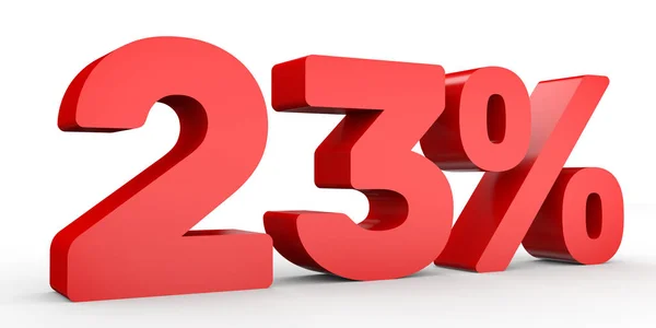 Twenty three percent off. Discount 23 %. — Zdjęcie stockowe