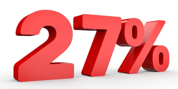 Twenty seven percent off. Discount 27 %. — Φωτογραφία Αρχείου