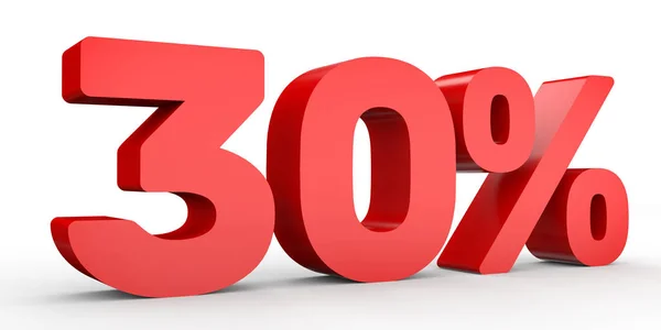 Thirty percent off. Discount 30 %. — Stok fotoğraf