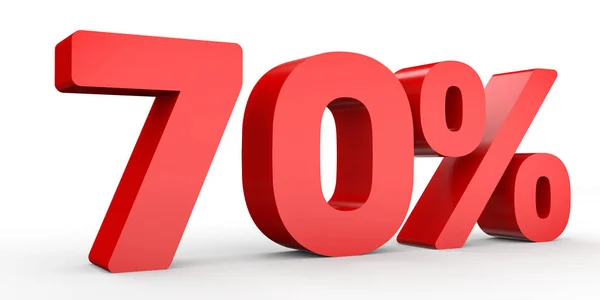 Seventy percent off. Discount 70 %. — Stock Photo, Image