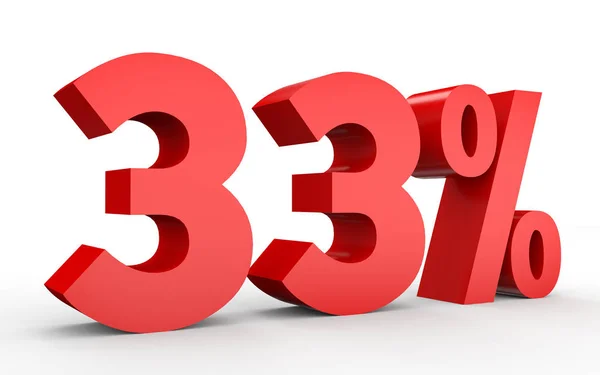 Thirty three percent off. Discount 33 %. — Stock Fotó