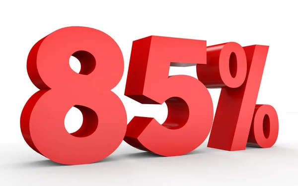 Eighty five percent off. Discount 85 %. — Stock Photo, Image