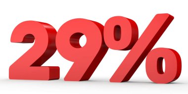 Twenty nine percent off. Discount 29 %.