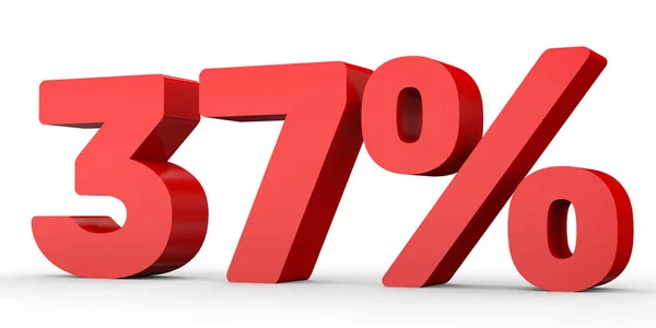 Thirty seven percent off. Discount 37 %. — Stock Fotó