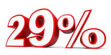 Twenty nine percent off. Discount 29 %.