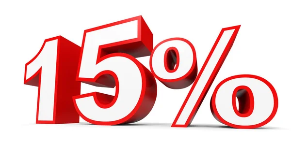 Fifteen percent off. Discount 15 %. — Stock fotografie