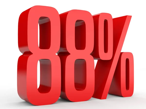 Eighty eight percent off. Discount 88 %. — Stock Fotó
