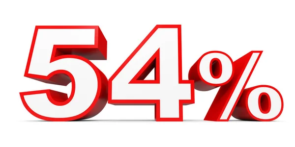 Fifty four percent off. Discount 54 %. — Φωτογραφία Αρχείου