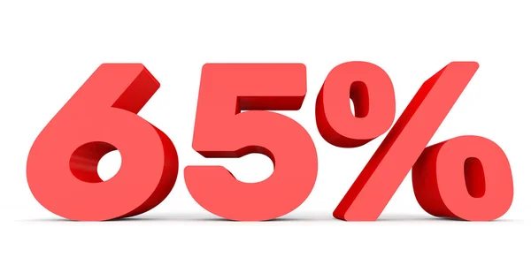 Sixty five percent off. Discount 65 %. — Stok fotoğraf
