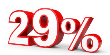 Twenty nine percent off. Discount 29 %.