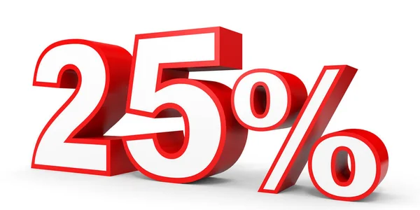 Twenty five percent off. Discount 25 %. — Stockfoto