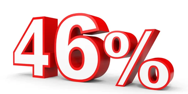Forty six percent off. Discount 46 %. — Φωτογραφία Αρχείου