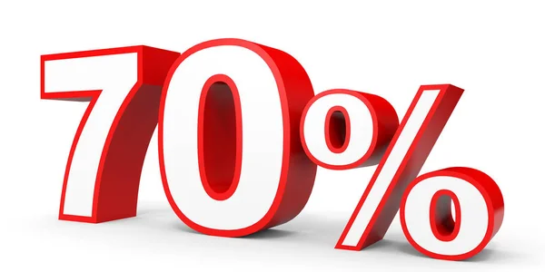 Seventy percent off. Discount 70 %. — Stock Photo, Image