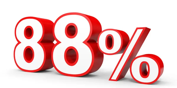 Oitenta e oito por cento fora. Desconto 88% . — Fotografia de Stock