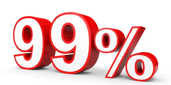 Ninety nine percent off. Discount 99 %. — Stock Photo, Image