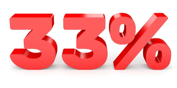 Thirty three percent off. Discount 33 %. — Stock Fotó