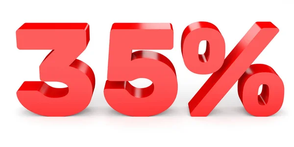 Thirty five percent off. Discount 35 %. — Stock Fotó