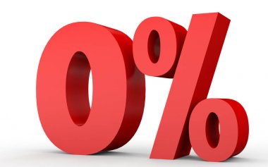 Zero percent off. Discount 0 %.
