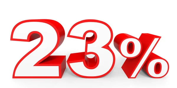 Twenty three percent off. Discount 23 %. — Zdjęcie stockowe