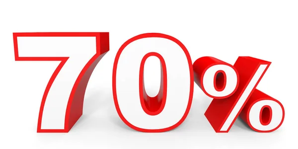 Seventy percent off. Discount 70 %. — Stock Photo, Image