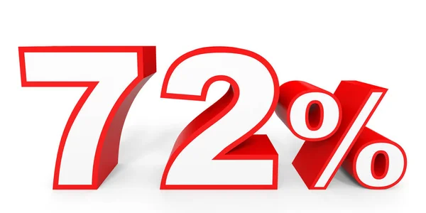 Seventy two percent off. Discount 72 %. — Stock Fotó