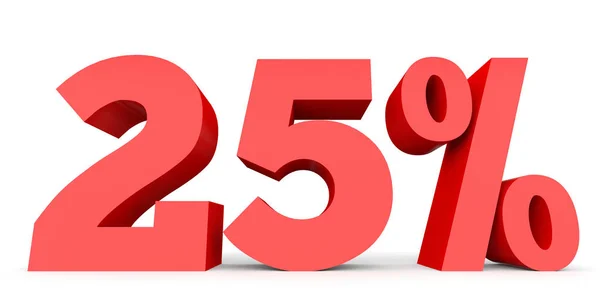 Twenty five percent off. Discount 25 %. — Stock fotografie