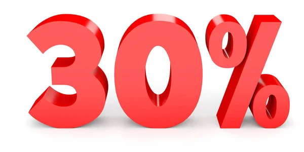 Thirty percent off. Discount 30 %. — Stock Photo, Image