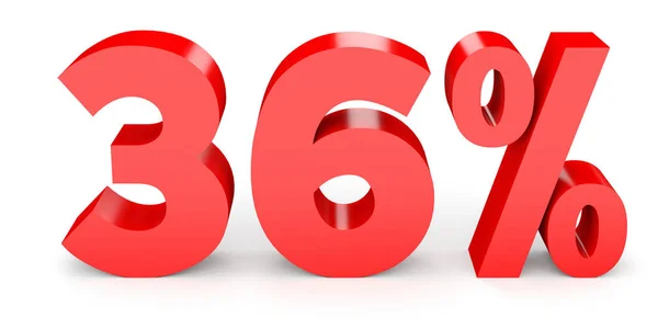Thirty six percent off. Discount 36 %. — Stock Fotó