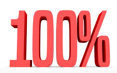 One hundred percent off. Discount 100 %.