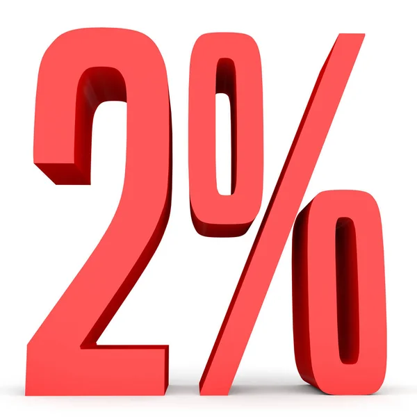 Two percent off. Discount 2 %. — Φωτογραφία Αρχείου