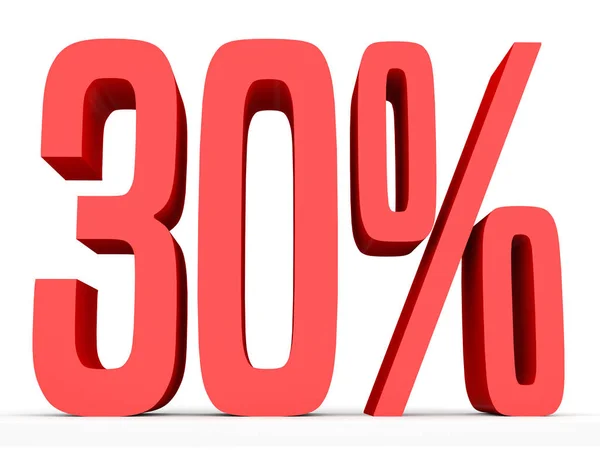 Thirty percent off. Discount 30 %. — Stockfoto