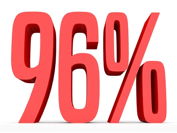Ninety six percent off. Discount 96 %. — Stock Fotó