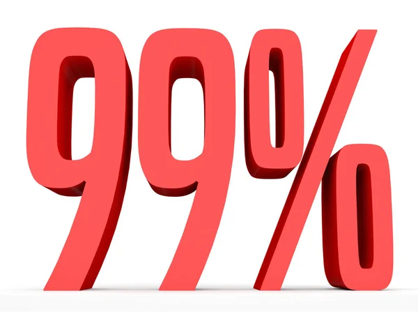 Ninety nine percent off. Discount 99 %. — Stock Fotó