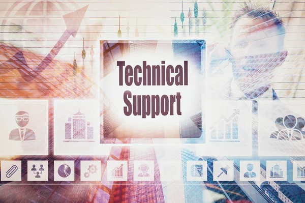 Business teknisk Support — Stockfoto