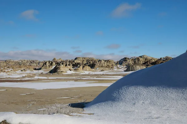 Ah-Shi-Sle-Pah Yaban Hayatı Çalışma Alanı Kış New Mexico Usa — Stok fotoğraf