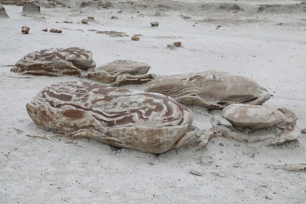 Bisti badlands, De-na-zin wildness area, New Mexico — стокове фото