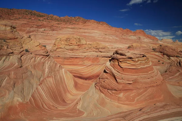 Rock formations in the North Coyote Buttes, part of the Vermilio — Stok fotoğraf