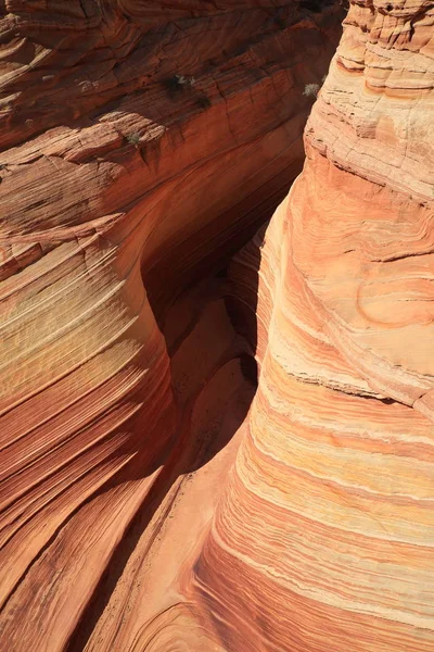 Formazioni rocciose nel Nord Coyote Buttes, parte del Vermilio — Foto Stock