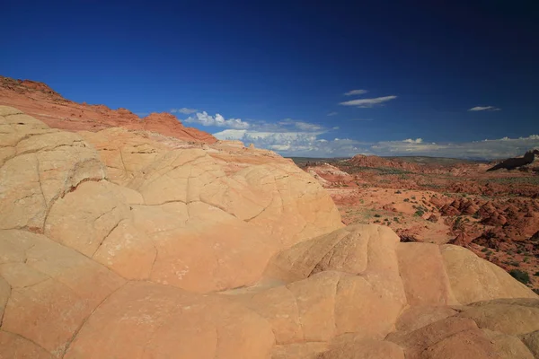 Rock formations in the North Coyote Buttes, part of the Vermilio — 图库照片