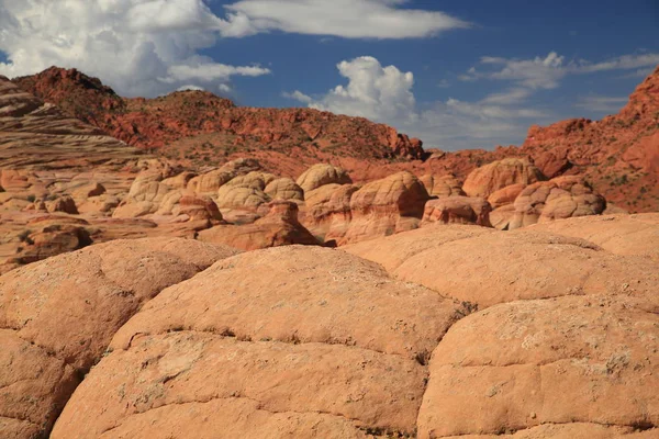 Formaciones rocosas en las Buttes del Coyote Norte, parte del Vermilio — Foto de Stock